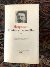 Pléiade maupassant contes d'occasion  La Rochelle