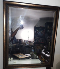Framed mirror stylish. for sale  Chicago