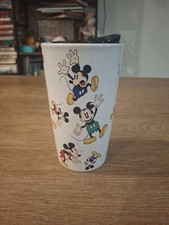 Usado, Caneca de chá de cerâmica viagem Disney Mickey Mouse clássica em todas as poses 16 oz comprar usado  Enviando para Brazil
