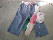 Jeans bambina cotone usato  Roma