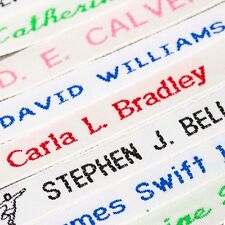 Woven name tapes d'occasion  Expédié en Belgium
