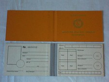 Ausweis dienstbuch mdi gebraucht kaufen  Berlin