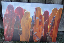 Toile afrique tableau d'occasion  Saint-Firmin