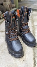 Chainsaw boots size for sale  HARROGATE