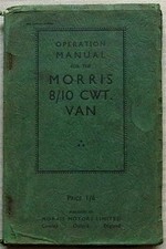 Morris cwt van for sale  LEICESTER