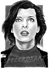 ARTE ORIGINAL RESIDENT EVIL "Alice" por Spectroxart , usado comprar usado  Enviando para Brazil
