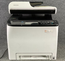 Impressora a Laser Colorida Ricoh SP C261SFNw Multifuncional Fax, Copiadora, Scanner, Branca, usado comprar usado  Enviando para Brazil