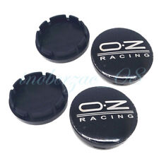4x Do Oz Racing 56mm Emblemat samochodowy Nasadka środkowa Nakładki piasty Osłona obręczy Czarna na sprzedaż  Wysyłka do Poland