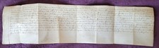 1743 vellum indenture for sale  HASTINGS