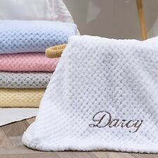 Personalised baby blanket for sale  YORK
