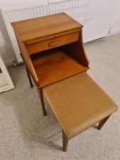 telephone table seat mid century for sale telephone table seat mid century for sale SHEFFIELD