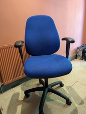 Adjustable blue office for sale  LONDON