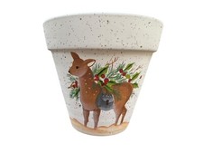 Handpainted christmas deer for sale  Inwood