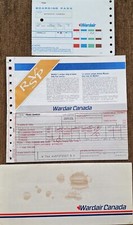 Wardair canada ticket for sale  USA