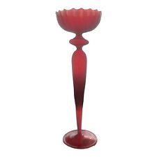 Chandelier verre rouge d'occasion  Colombes