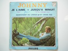 Johnny hallyday 45tours d'occasion  France