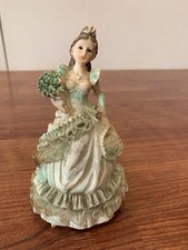 Estatueta de porcelana muito exclusiva de uma menina em um vestido de 1930 com renda real #B209 comprar usado  Enviando para Brazil