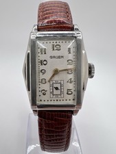 Usado, Vintage 1930 Gruen Art Deco Tank Incrível Estado "Classe de 35" Relógio Raro comprar usado  Enviando para Brazil