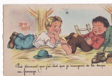 Cpa fantaisie rêvé d'occasion  Saint-Lô