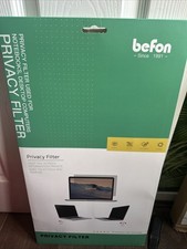 Black privacy filter for sale  LONDON