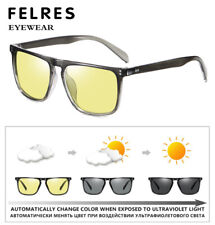 Óculos de sol quadrado polarizado fotocromático masculino visão noturna óculos de direção  comprar usado  Enviando para Brazil