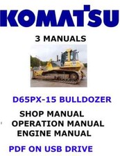 d65px 15 dozer komatsu for sale  De Kalb