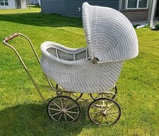 Antique victorian whicker for sale  Carmel