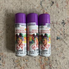 Purple fluorescent hairspray for sale  ADDLESTONE