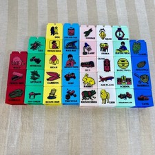 Vintage plastic alphabet for sale  Madison