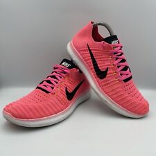 Nike Free RN Flyknit Mujer Rosa Tenis para Correr Talla US 9.5 26.5 cm EURO 41 segunda mano  Embacar hacia Argentina