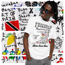 Camiseta Trinidad Trinidad bandeira Trinidad e Tobago TNT Carnaval Ilha Soca camiseta Caribe comprar usado Camiseta Trinidad Trinidad bandeira Trinidad e Tobago TNT Carnaval Ilha Soca camiseta Caribe comprar usado  Enviando para Brazil