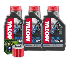 Kit Tagliando Olio Motul 3000 20W50 + Filtro Per Yamaha XT600 Z Tenere 1983>1985 na sprzedaż  Wysyłka do Poland