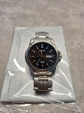 Seiko solar mens for sale  WREXHAM