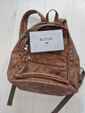 Mustang rucksack leder gebraucht kaufen  Lünen