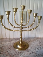 Candle brass menorah for sale  Grand Coulee