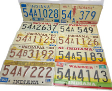 Placa de licença Indiana anos 1970 e 80 etiqueta automática decoração de parede garagem Montgomery County comprar usado  Enviando para Brazil