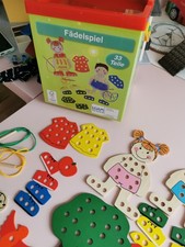 Fädelspiel kinder teile gebraucht kaufen  Biberach an der Riß