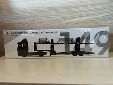 Mini carro reboque transportador Mercedes Benz Actros minúsculo em escala 1/64 comprar usado  Enviando para Brazil