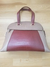 Handtasche schlangenleder brau gebraucht kaufen  Hamburg