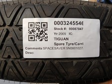 Volkswagen tiguan spare for sale  SKELMERSDALE