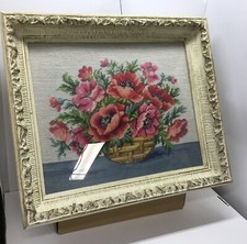 Vintage framed floral for sale  Leavenworth
