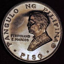 Usado, Filipinas Piso 1970 visita papal KM# 202a comprar usado  Enviando para Brazil