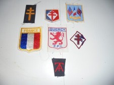 Lot insigne tissu d'occasion  Le Creusot