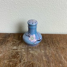 Lustre azul porcelana vintage flor pintada à mão ÚNICO saleiro pimenta shaker comprar usado  Enviando para Brazil