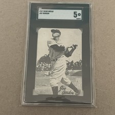 Sgc 5 1947 Bond bread Joe Gordon D305 cantos redondos pátio comprar usado  Enviando para Brazil