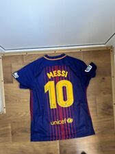 Camisa de futebol Nike FC Barcelona 2017-2018 Messi #10 Home tamanho G comprar usado  Enviando para Brazil