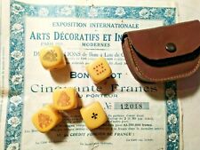 Antique poker dice d'occasion  Expédié en Belgium