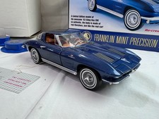 Chevrolet Corvette Z06 azul 1963 Franklin em perfeito estado em escala 1/24 comprar usado Chevrolet Corvette Z06 azul 1963 Franklin em perfeito estado em escala 1/24 comprar usado  Enviando para Brazil
