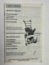 Owner manual sears for sale  Nashville