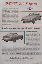 Depliant datsun 240 usato  Castelnuovo Rangone